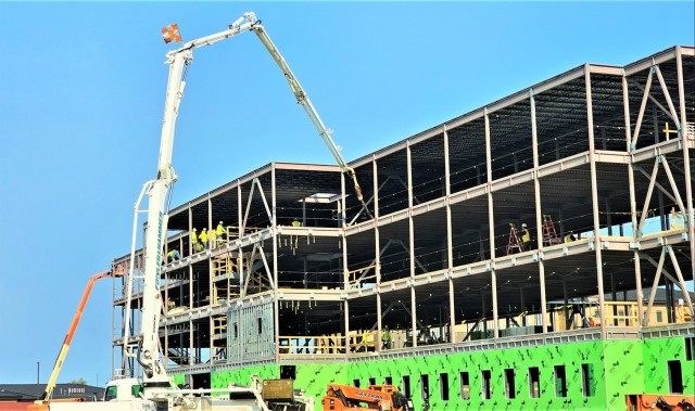 May 2024 barracks construction operations at Fort McCoy