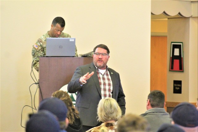 Fort McCoy Garrison leadership holds second town hall meeting for workforce members for 2024