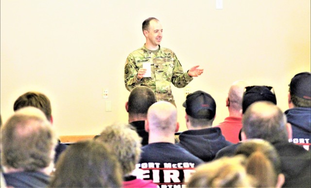 Fort McCoy Garrison leadership holds second town hall meeting for workforce members for 2024