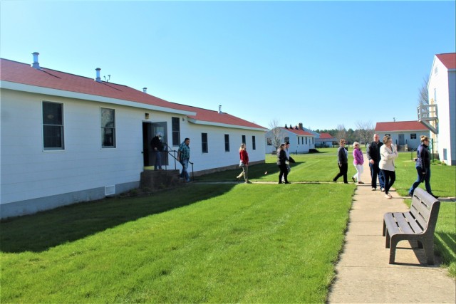 Fort McCoy community members visit Fort McCoy&#39;s historic Commemorative Area
