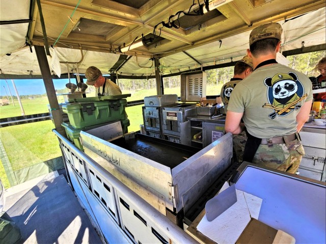 Culinary specialists with 238th Quartermaster (Field Feeding) Company ...