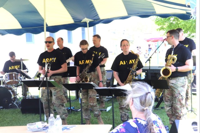 Army Reserve’s 204th Army Band performs during 2024 Fort McCoy Armed Forces Day Open House