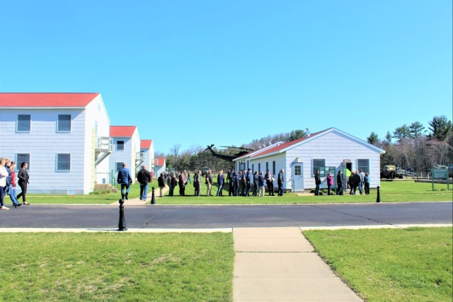 Fort McCoy community members visit Fort McCoy&#39;s historic Commemorative Area