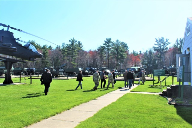 Fort McCoy community members visit Fort McCoy&#39;s historic Commemorative Area