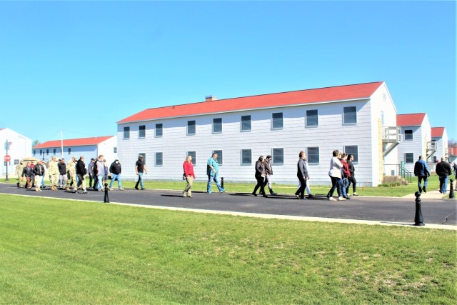 Fort McCoy community members visit Fort McCoy&#39;s historic Commemorative Area