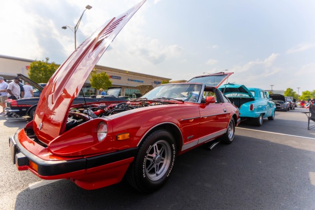 This 1983 Datsun 280 ZX, with only 117,000 miles on it, belongs to David Malone. The car was an entrant in the car show at the 2023 Army Birthday Celebration on June 10.