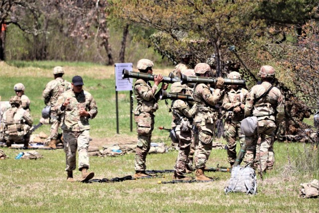 More than 150 Soldiers try for badges in E3B event at Fort McCoy in May