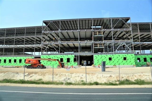May 2024 barracks construction operations at Fort McCoy