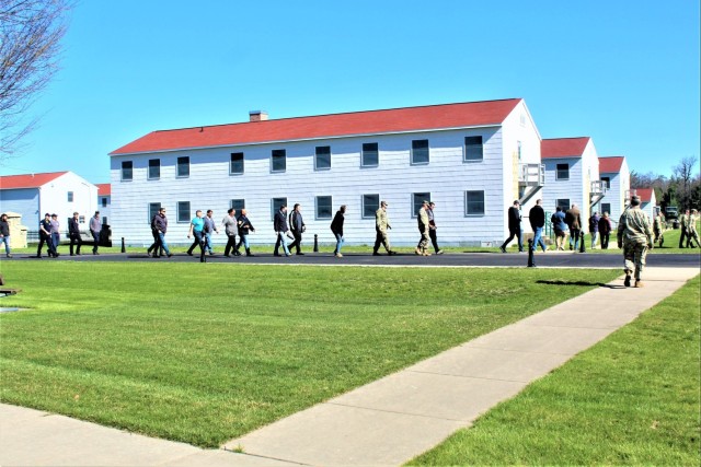 Fort McCoy community members visit Fort McCoy&#39;s historic Commemorative Area