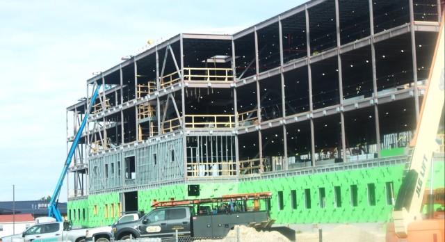 May 2024 barracks construction operations at Fort McCoy