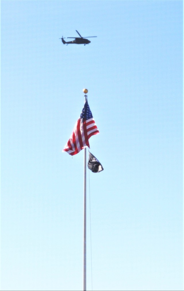 Black Hawk training operations at Fort McCoy