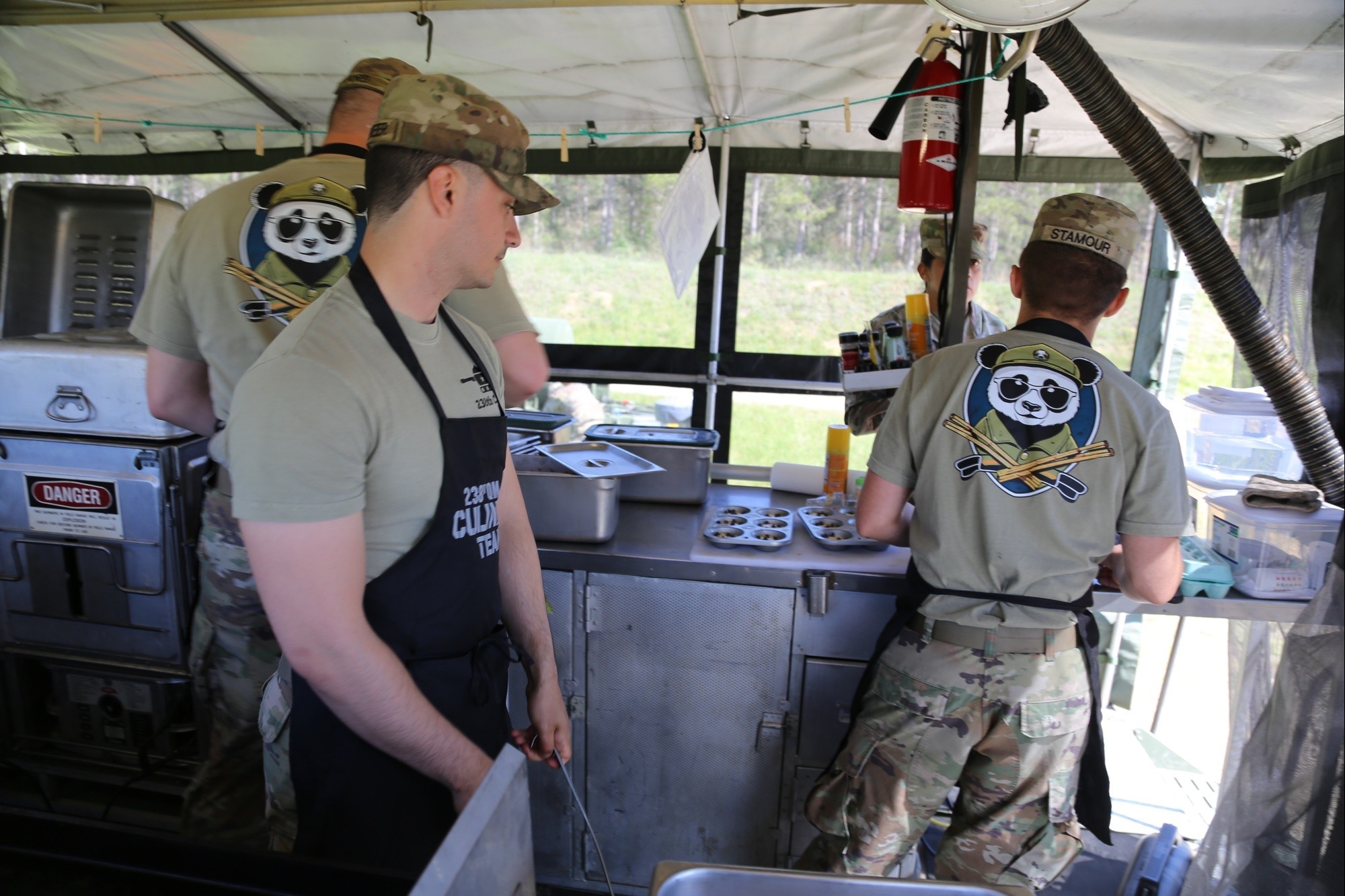 Culinary specialists with 238th Quartermaster (Field Feeding) Company ...