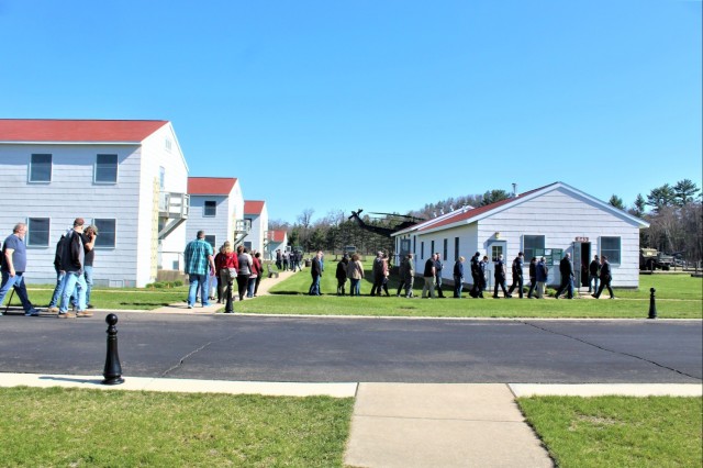 Fort McCoy community members visit Fort McCoy&#39;s historic Commemorative Area