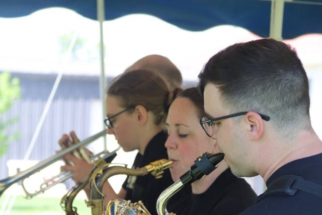 Army Reserve’s 204th Army Band performs during 2024 Fort McCoy Armed Forces Day Open House