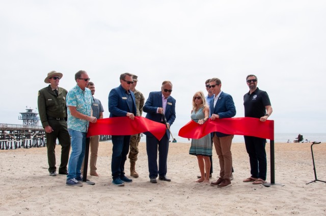 City, corps celebrates San Clemente beach expansion