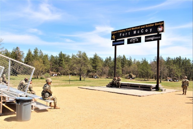 More than 150 Soldiers try for badges in E3B event at Fort McCoy in May