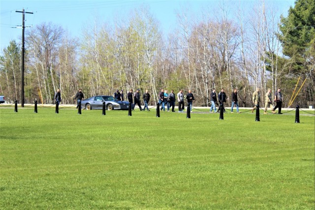 Fort McCoy community members visit Fort McCoy&#39;s historic Commemorative Area