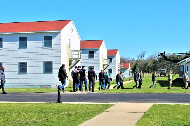 Fort McCoy community members visit Fort McCoy&#39;s historic Commemorative Area