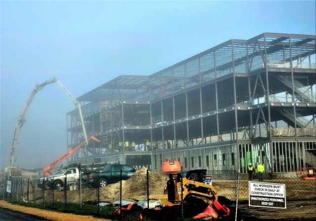 May 2024 barracks construction operations at Fort McCoy