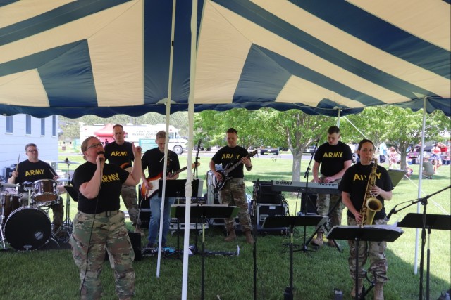 Army Reserve’s 204th Army Band performs during 2024 Fort McCoy Armed Forces Day Open House