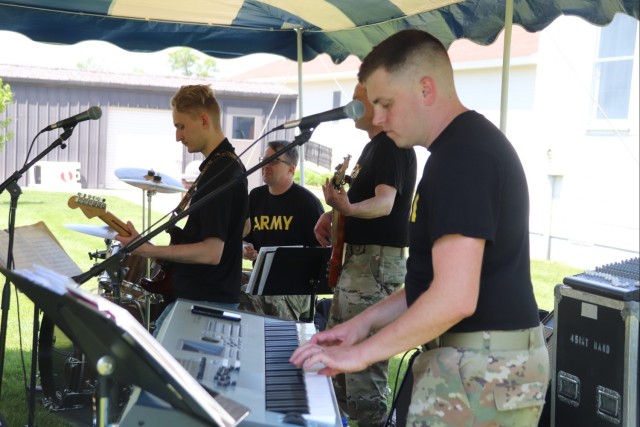 Army Reserve’s 204th Army Band performs during 2024 Fort McCoy Armed Forces Day Open House