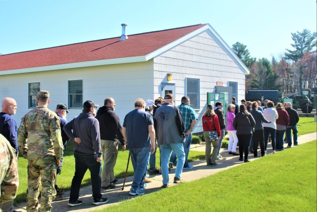 Fort McCoy community members visit Fort McCoy&#39;s historic Commemorative Area