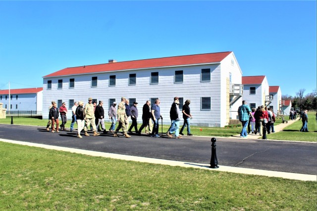 Fort McCoy community members visit Fort McCoy&#39;s historic Commemorative Area