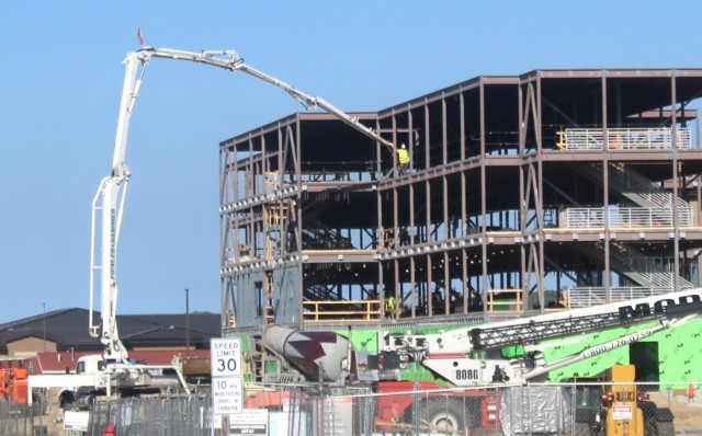 May 2024 barracks construction operations at Fort McCoy