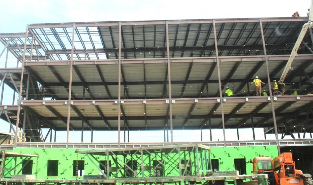 May 2024 barracks construction operations at Fort McCoy