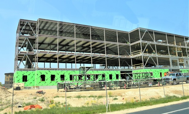 May 2024 barracks construction operations at Fort McCoy