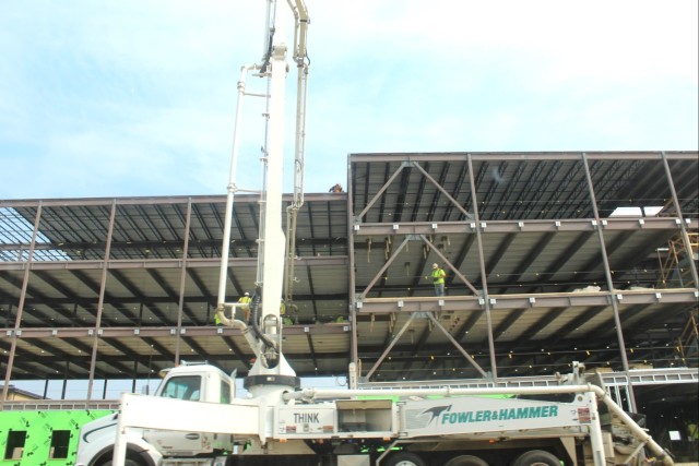 May 2024 barracks construction operations at Fort McCoy