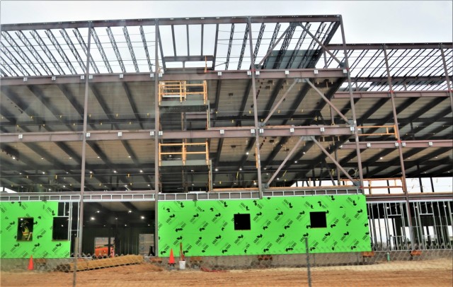 May 2024 barracks construction operations at Fort McCoy
