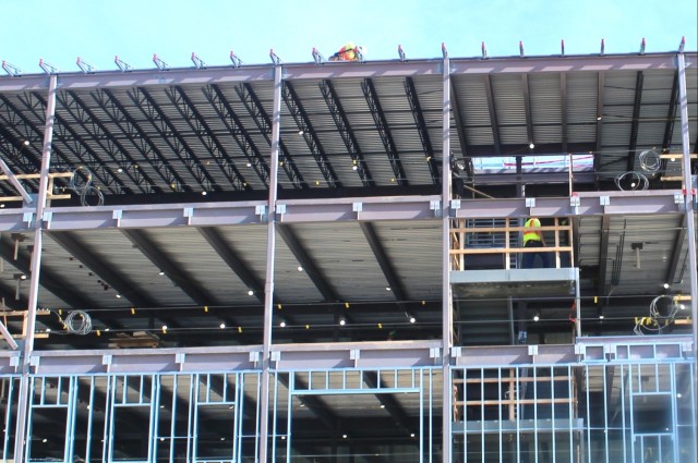 May 2024 barracks construction operations at Fort McCoy