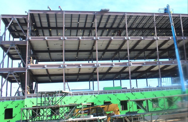 May 2024 barracks construction operations at Fort McCoy