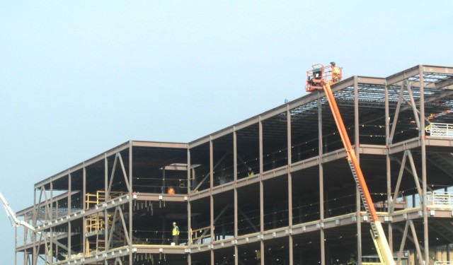 May 2024 barracks construction operations at Fort McCoy