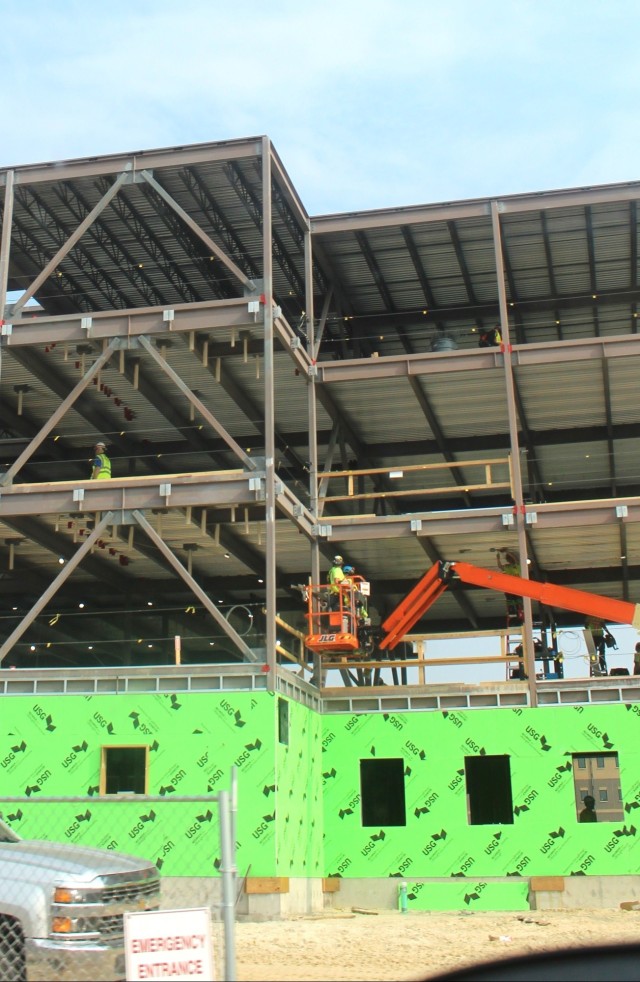 May 2024 barracks construction operations at Fort McCoy