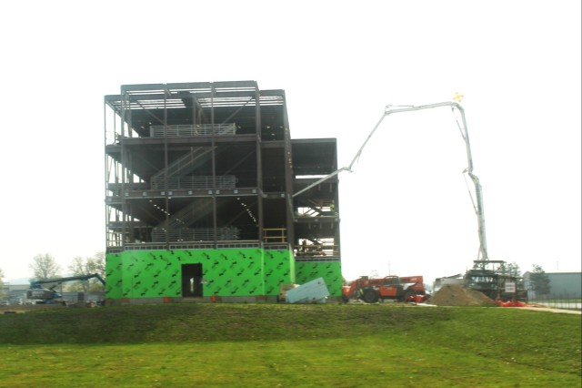 May 2024 barracks construction operations at Fort McCoy