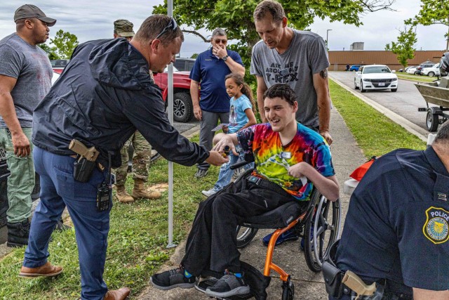 Members of the Fort Knox Directorate of Emergency Services advise residents on summer safety during the 2024 Summer Safety Expo held at Fort Knox, Kentucky June 8. The expo included tips on traffic, fire and conservation safety as well as multiple...