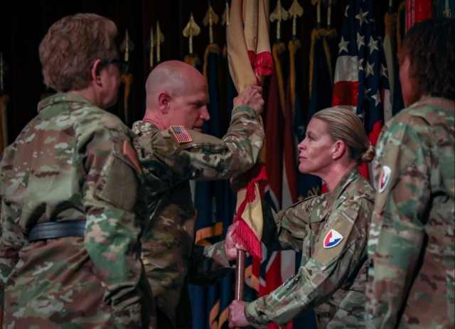 410th CSB Change of Command