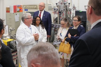 DEVCOM CBC cuts ribbon on expanded biomanufacturing facility