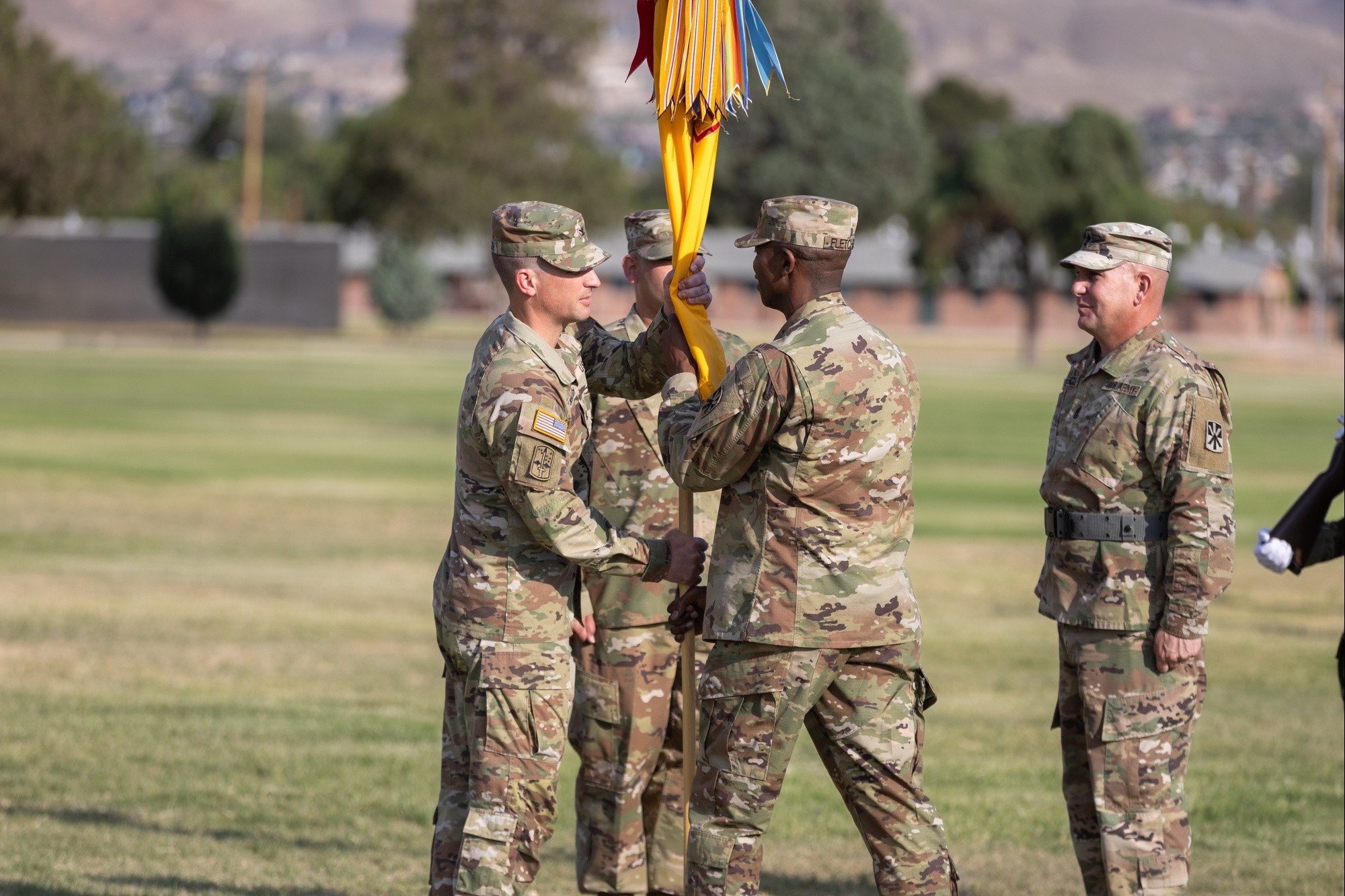 11th Air Defense Artillery Brigade holds change of responsibility ...