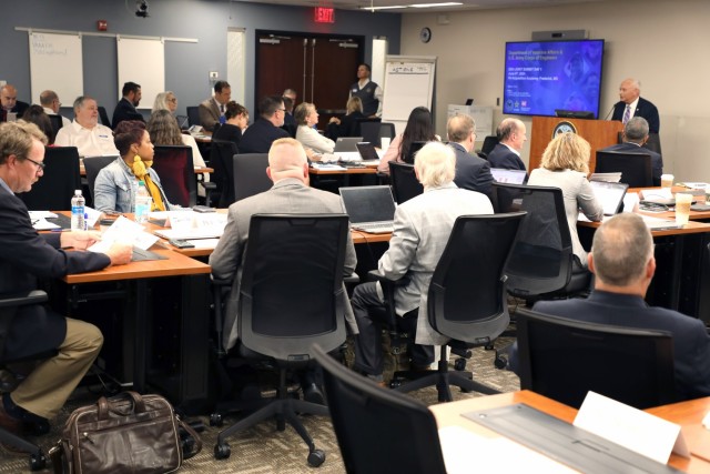 The Department of Veterans Affairs and the US Army Corps of Engineers Participate in a National Level Program Assessment and Strategy Conference