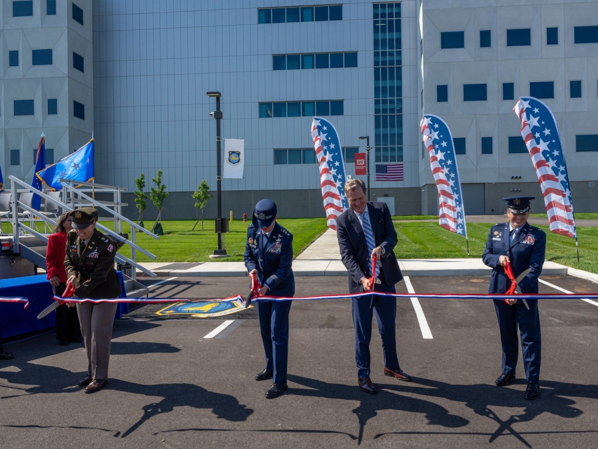 As one project finishes at Wright-Patterson AFB, another project begins ...