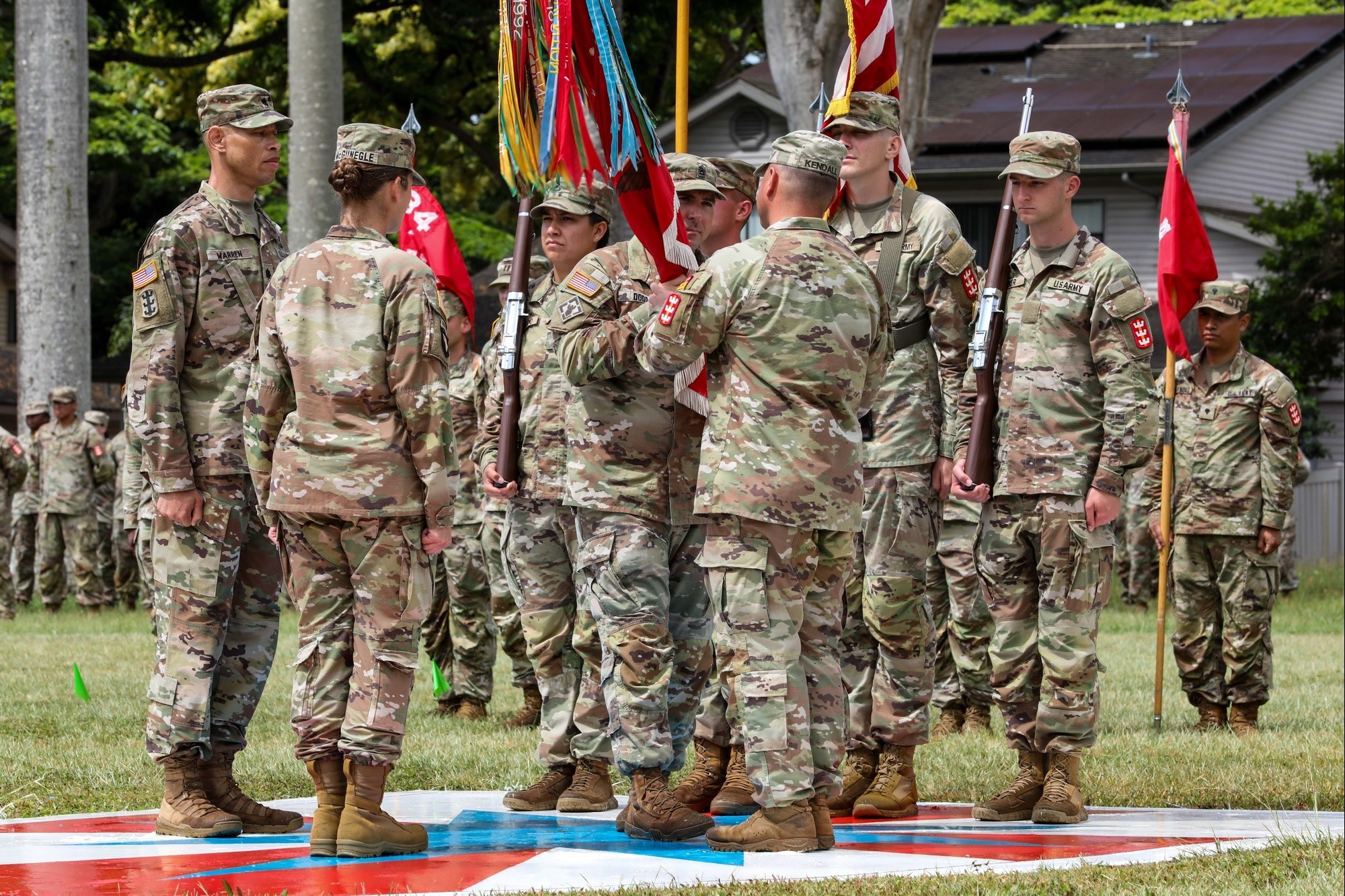 Never Daunted battalion conducts change of command ceremony | Article ...