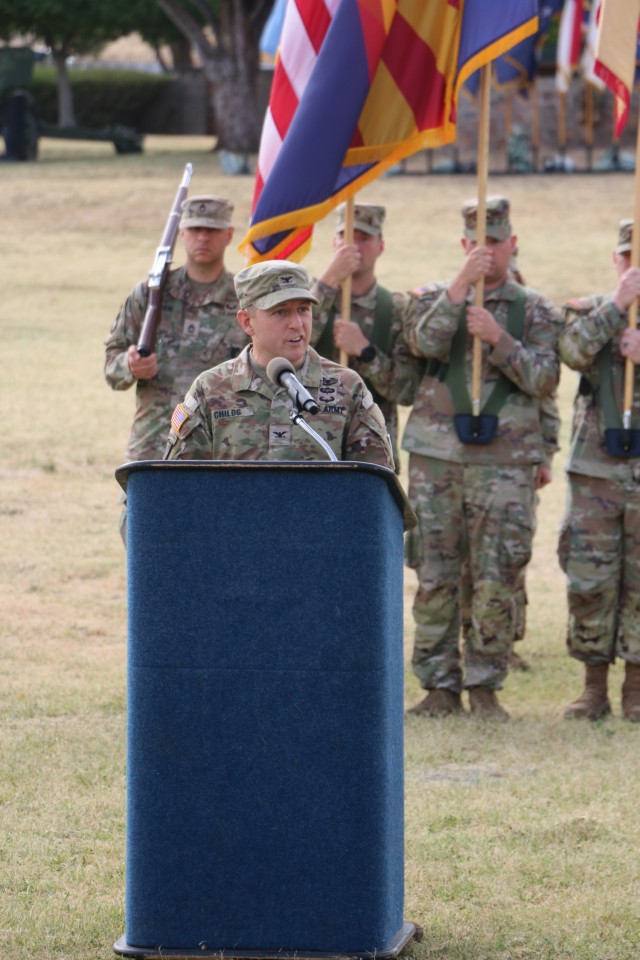 Garrison welcomes new commander