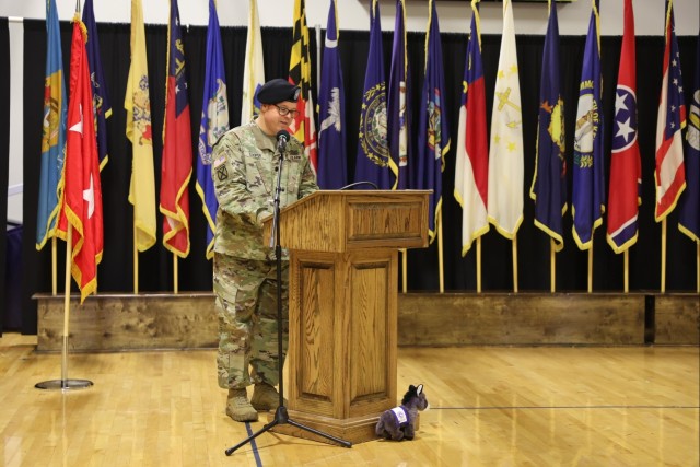 LTC Cooper takes command of STB, 1st TSC