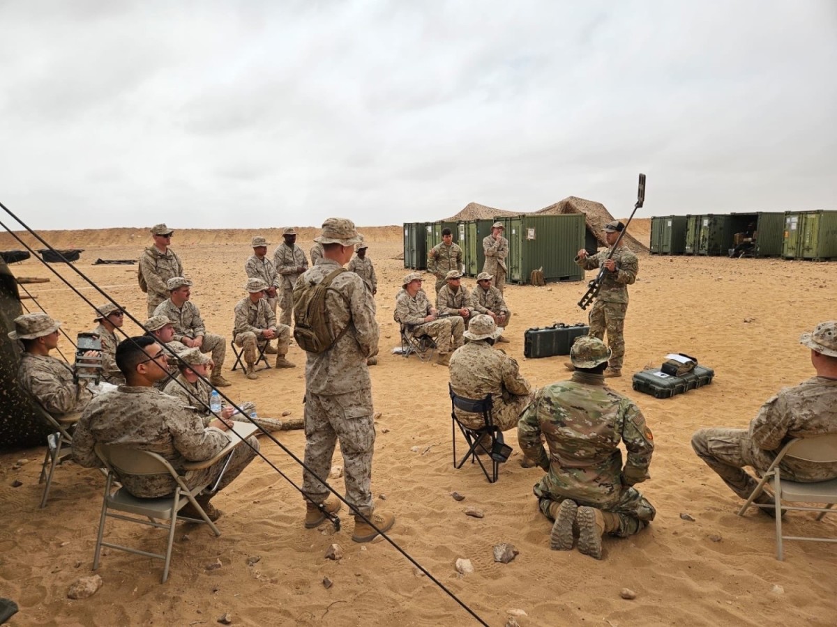 US Army EOD techs train with Moroccan Royal Armed Forces during African ...