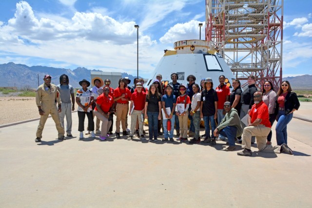 Space Camp students embark on an adventure at White Sands Missile Range