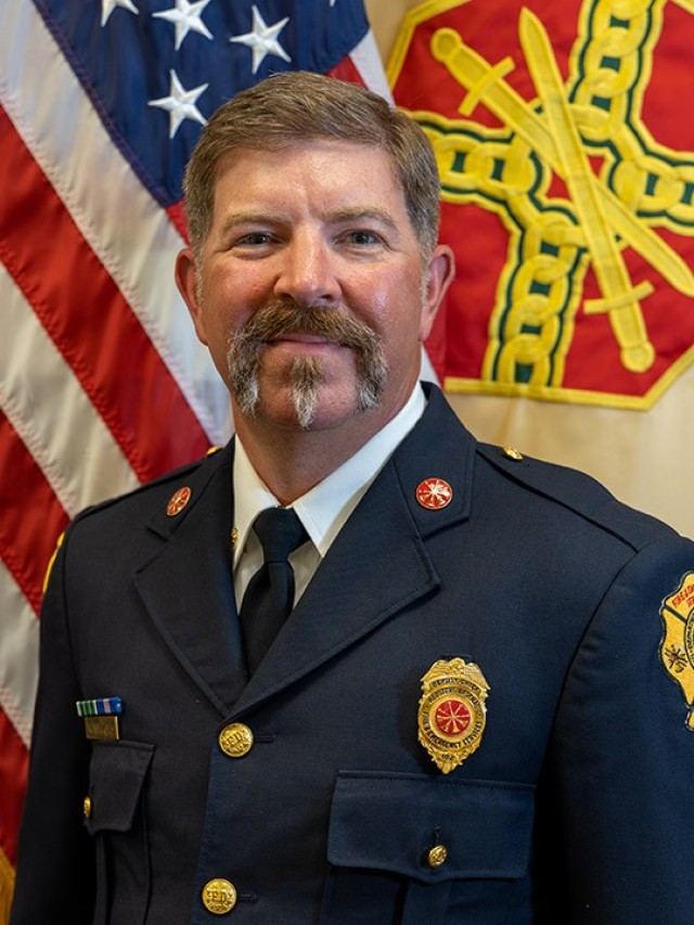 Redstone Deputy Fire Chief Robert Simmons