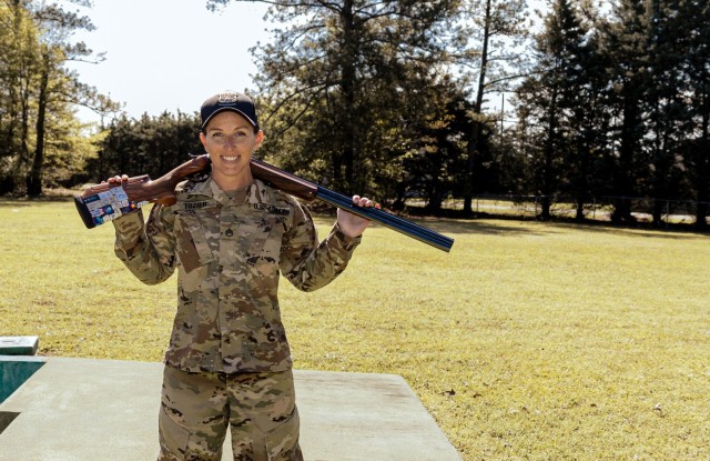 Fort  Moore Soldier, 2024 Olympian in Women&#39;s International Trap